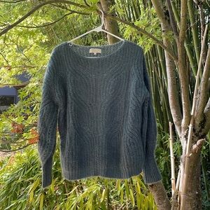 Beautiful sea foam green Sezane sweater, NWOT